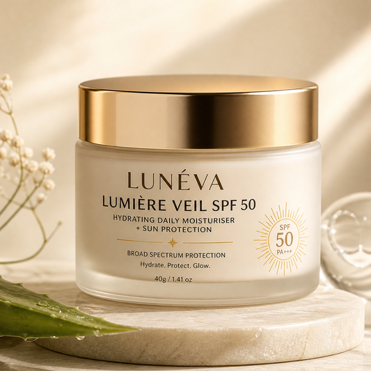 LUNÉVA Sunveil SPF 50 Moisturiser | Hydrating Sun Protection